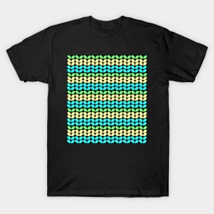 Beans in yellow, teal and mint T-Shirt